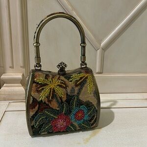 Vintage mini clutch evening bag